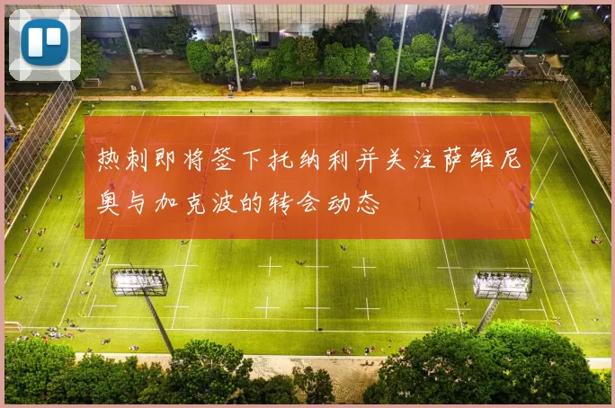 热刺即将签下托纳利并关注萨维尼奥与加克波的转会动态